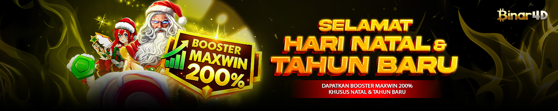BINAR4D - BOOSTER 200%